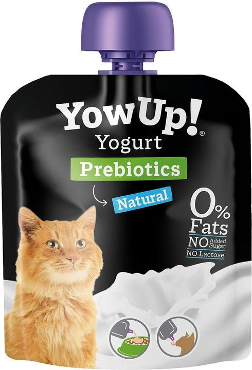 Immagine prodotto YowUp! Yogurt naturale con probiotici, 85g (Senior, Adulto, Junior, Cucciolo + gattino, 1 pz., 85 g)