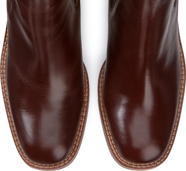 Image du produit La Redoute Collections Chelsea boots en cuir (37)