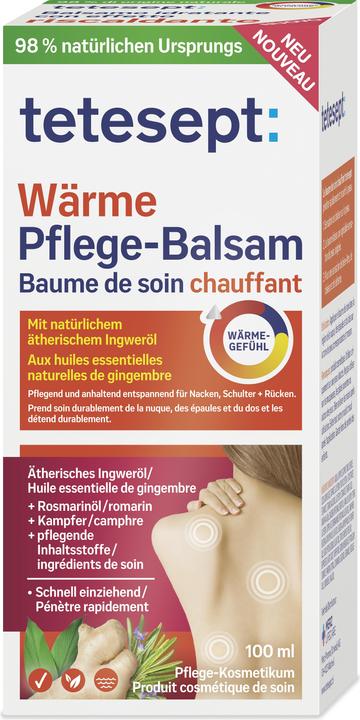 Actual product image Tetesept Heat care balm (5 x, 100 ml, 137 g)