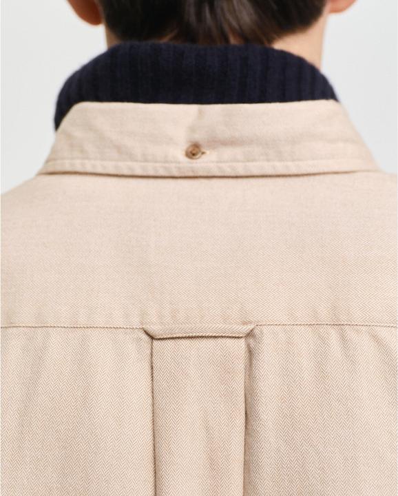 Produktbild GANT flannel-hemd herringbone (S)
