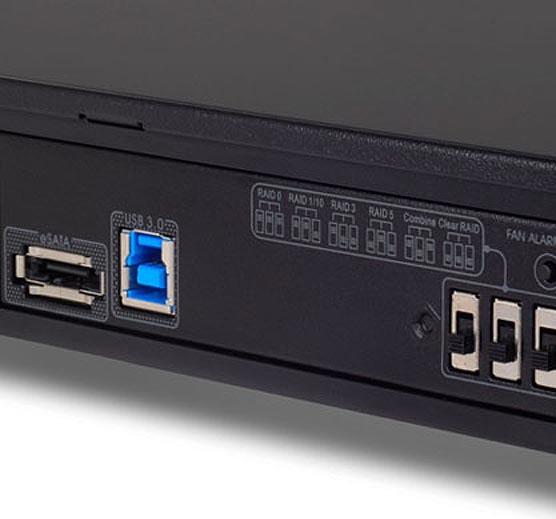 Actual product image Silverstone RS431U - Hard disk array - 4 bays (SATA-600) (3.5")
