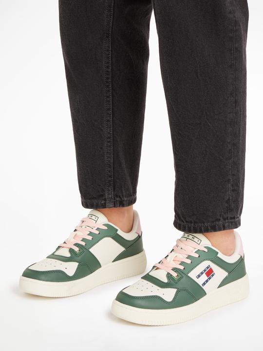 Image du produit Tommy Hilfiger Tjw Retro Basket Cuir saisonnier Chaussures pour femmes (36)
