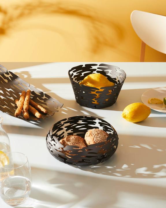 Produktbild Alessi Obstschale BARKNEST platin (Ø 21 x 7 cm)