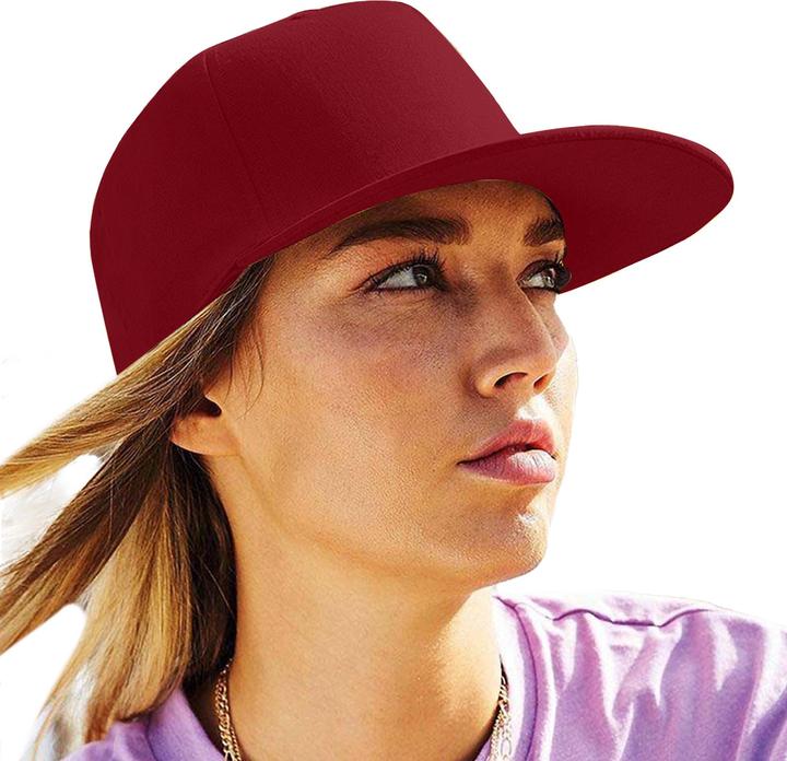 Image du produit Beechfield Casquette de baseball rétro de rappeur (Taille unique)