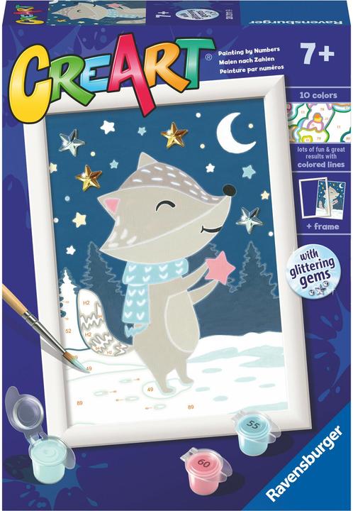 Produktbild Ravensburger CreArt Cute Badger