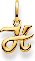 Produktbild Natsumi Schmuck Anhänger Buchstabe H Gelbgold 18K/750 (750/18 K Gelbgold)