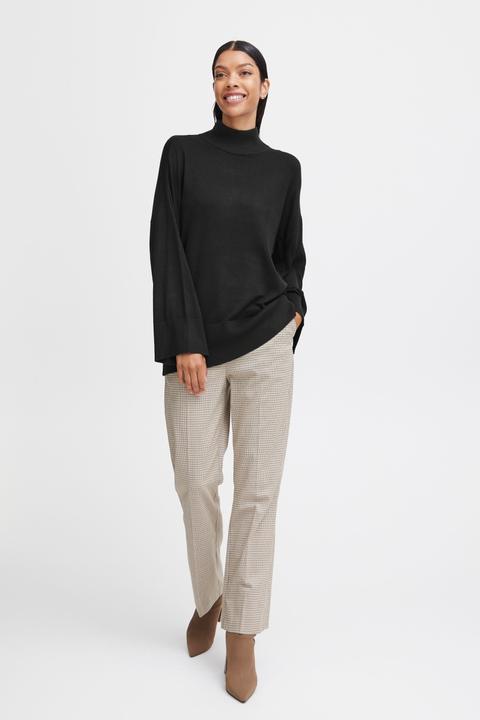 Actual product image B.young BYMMPIMBA1 LOOSE TURTLENECK - 20813512 (S)