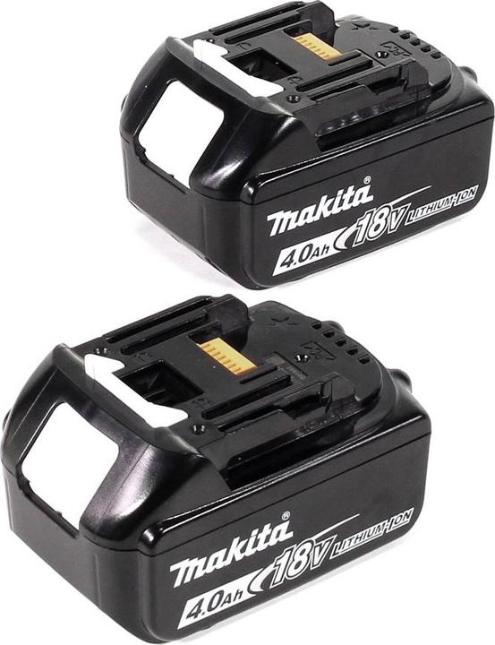 Actual product image Makita DGA 900 MKX2 Battery Angle Grinder 36V ( 2x18V ) 230mm Brushless + 2x Battery 4,0Ah + Ezynut + (230 mm)