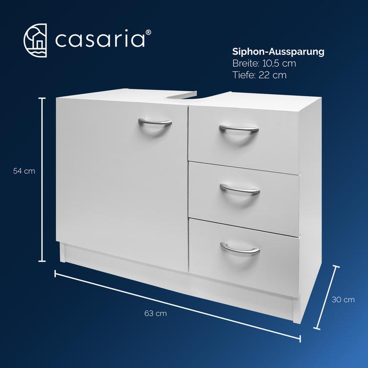 Actual product image Casaria Bathroom furniture set