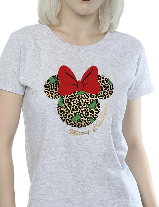 Produktbild Disney Minnie Mouse Leopard Christmas TShirt (S)