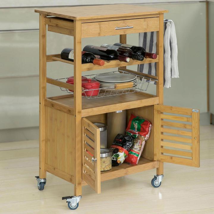 Actual product image SoBuy Kitchen trolley with castors