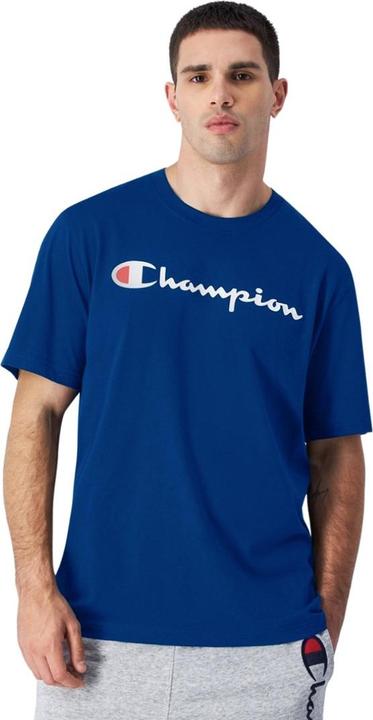 Produktbild Champion Koszulka męska SS Tee niebieska 220256 BS008 L (L)