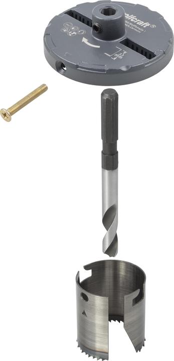 Produktbild wolfcraft wolfcraft 1 Super-Lochsägen-Set ø60,68,74,80,95mm (10 mm)