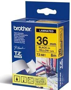 Produktbild Brother Tze-661 (3.60 cm, Schwarz, Gelb)