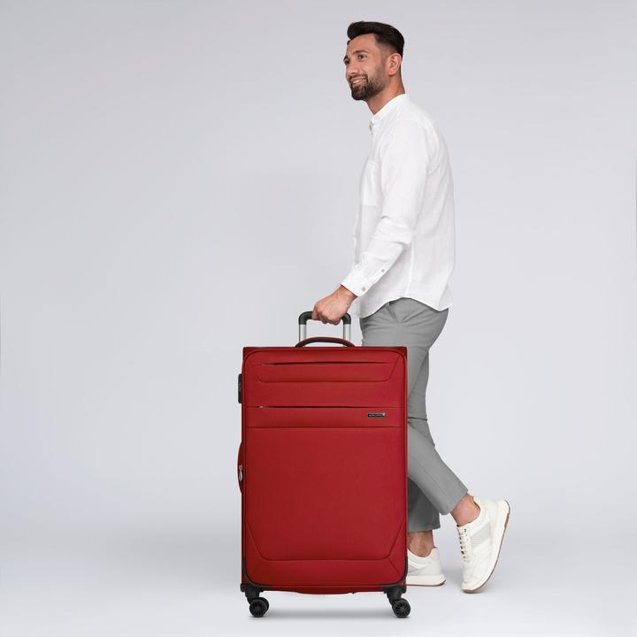 Immagine prodotto Worldpack Carrello Chicago a 4 ruote L 78 cm con piega ad espansione (95 l, XL (da 115l))