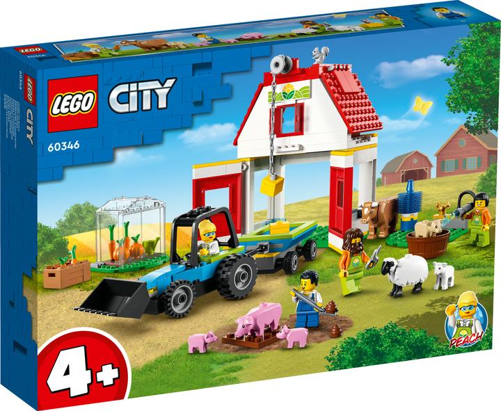 Produktbild LEGO Bauernhof mit Tieren (60346, LEGO City)