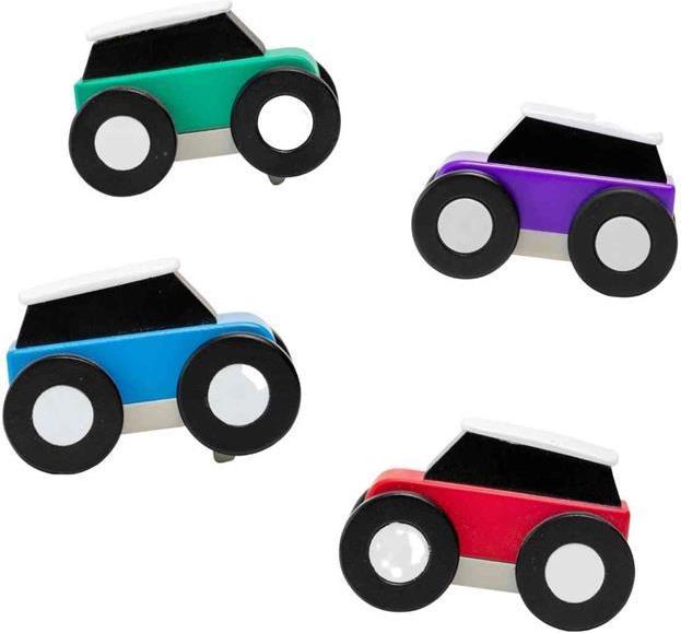 Actual product image Qbi Toy Qbi Expansion-Classic Toy Cars 4pcs