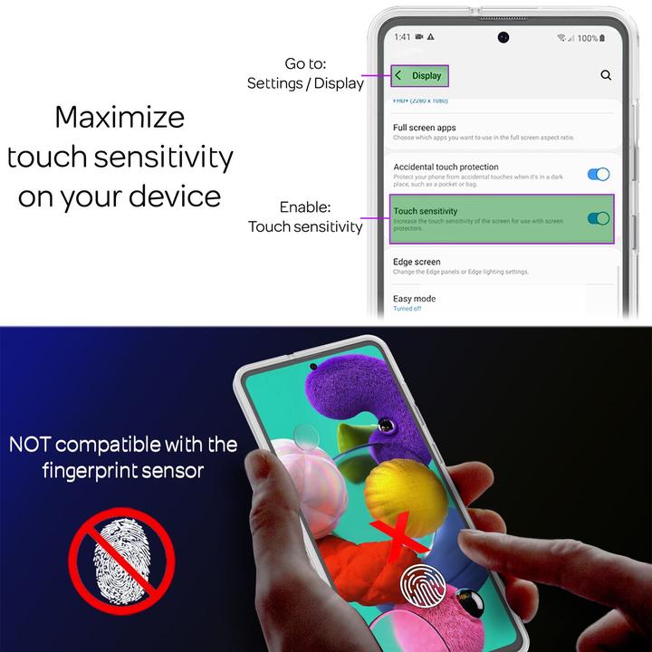 Produktbild Nalia 360 Grad Handyhülle (Samsung Galaxy A51)