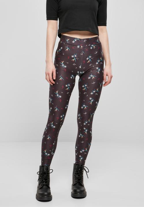 Actual product image Urban Classics Ladies Soft AOP Leggings - 16531 (M)