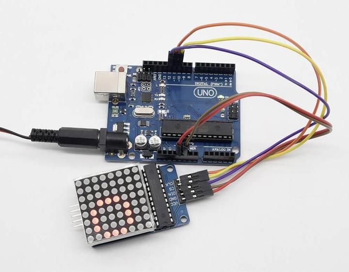 Produktbild Tru Components 8x8 Matrix-Display-Modul MAX7219 (Elektronikkit)