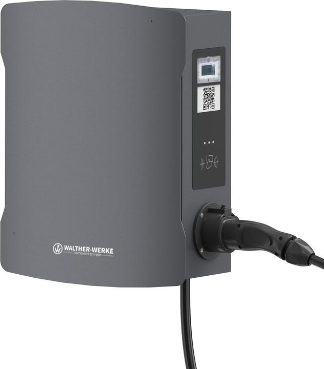 Image du produit Walther Wallbox smartEVO uno con+ (Type 2, 22 kW)