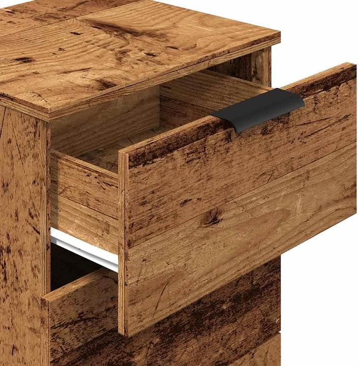 Immagine prodotto VidaXL Comodino in legno di recupero 40x36x65 cm in materiale ligneo (40 x 36 x 65 cm)