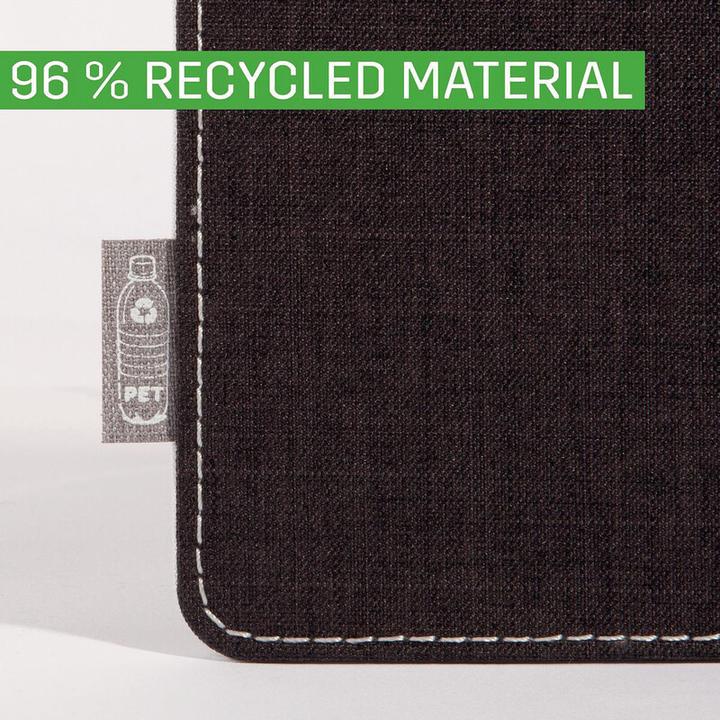 Immagine prodotto Sigel Tapis souris Eyestyle, gris clair-noir, couche intermédiaire e coutures blanches, PET recyclé, PP r