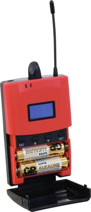 Immagine prodotto Omnitronic STR500 Ricevitore tascabile IEM (Pellicola di protezione dello schermo)