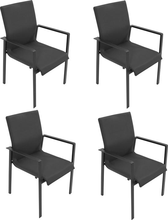 Actual product image Degamo 4 Stück Stapelsessel ALMADA