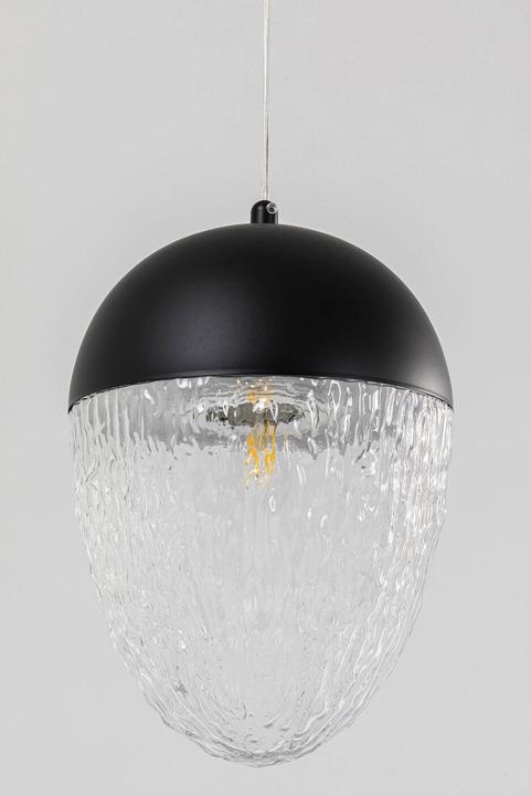 Image du produit Kare Design Suspension Frozen noir mat rond 20 (E14)