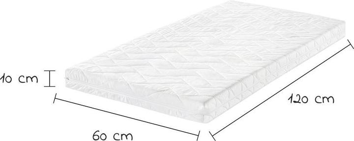 Produktbild Julius Zöllner 6-tlg. Matratzen-Set für Kinderbett 60x120cm - Babymatratze Babymatratzen & Kindermatratzen (60 x 120 cm)