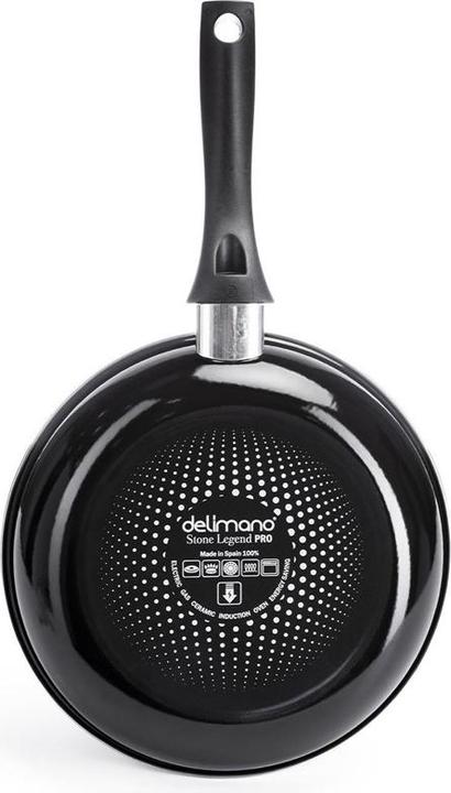 Actual product image Delimano Stone Legend Black Frypan 24cm