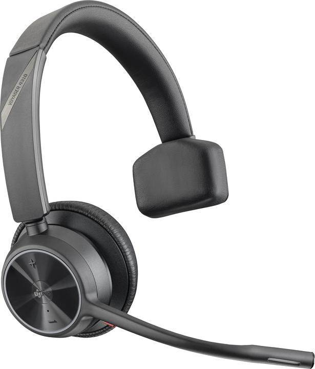 Actual product image Poly HP Casque USB-C certifié Voyager 4310-M Microsoft Teams, Sans fil, Bureau/Centre d'appels, Casq (Wireless, Cable, USB-C)