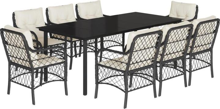 Actual product image VidaXL 10-piece garden lounge set with cushions (200 cm)