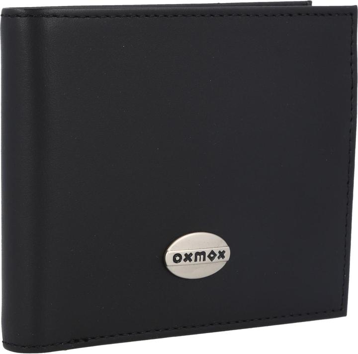 Actual product image Oxmox Leather wallet RFID protection leather 12 cm