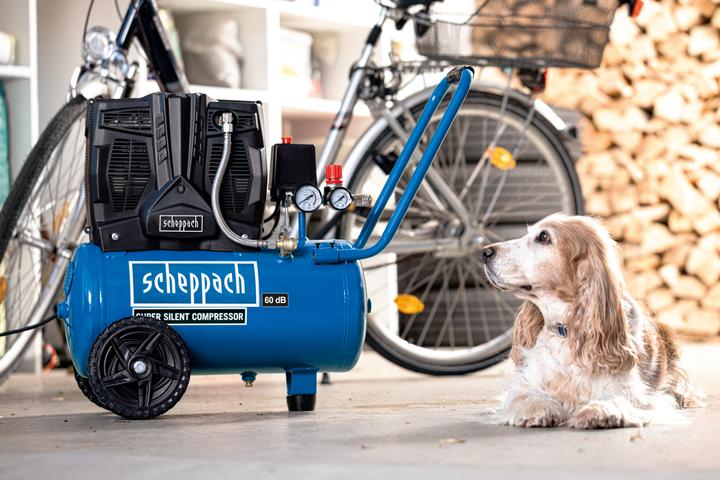 Actual product image Scheppach HC25si compressor (8 bar, 24 l)