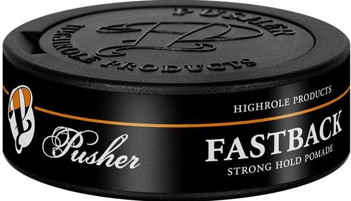 Actual product image Pusher Fastback Strong Hold Pomade Pocket Size - 42g (Hair pomade)