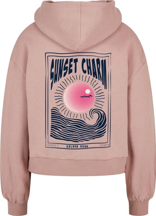Actual product image Merchcode Ladies Sunset Charm Oversized Hoody - 170047 (5XL)