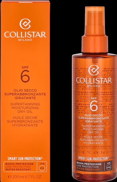 Image du produit Collistar Huile sèche Supertanning SPF 6 (Huile solaire, Jusqu'à SPF 10, 200 ml)
