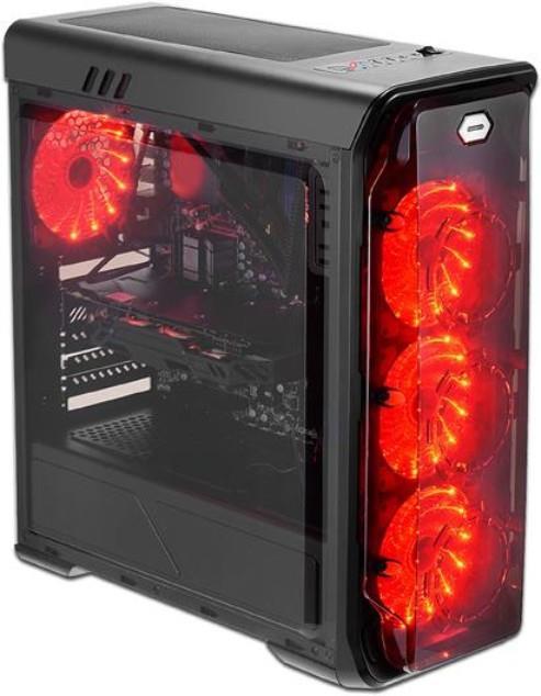 Actual product image LC-Power LC-988B - Red Typhoon (ATX, mATX, Mini-ITX)