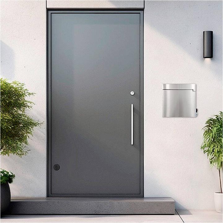 Immagine prodotto SafePost 810 Cassetta delle lettere di design in acciaio inox