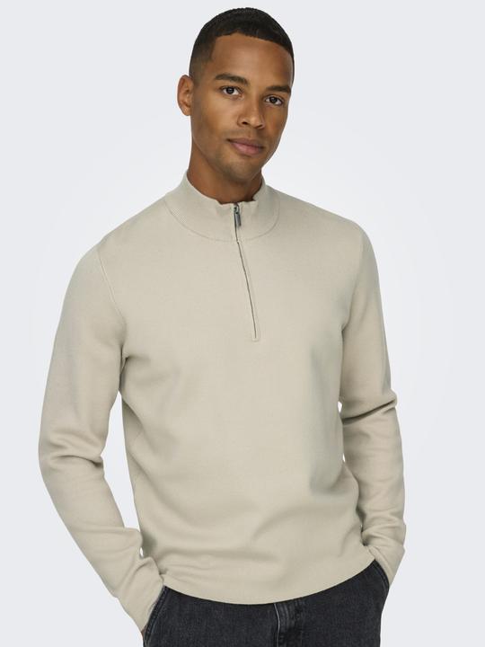 Immagine prodotto Only & Sons Onscooper Reg 12 Half Zip High Neck Knit (XXL)