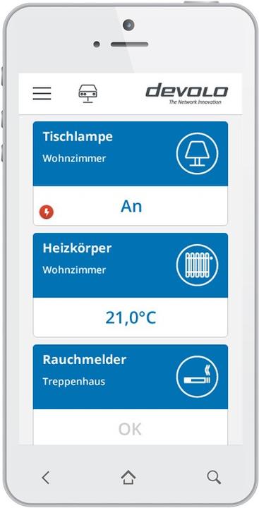 Produktbild Devolo Home Control Fernbedienung (Universal Fernbedienung, WLAN)