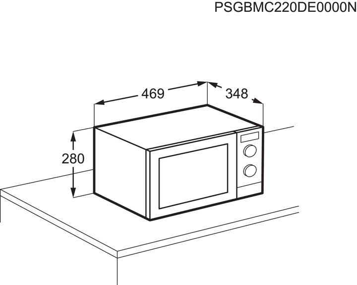 Produktbild Electrolux FMW25EMGMS (25 l)