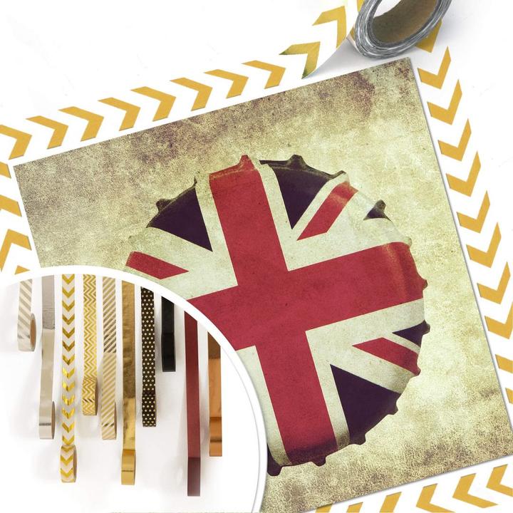 Produktbild Trenddeko Britischer Kronkorken (40 x 40 cm)