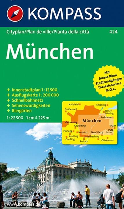 Produktbild Stadtplan München Cityplan