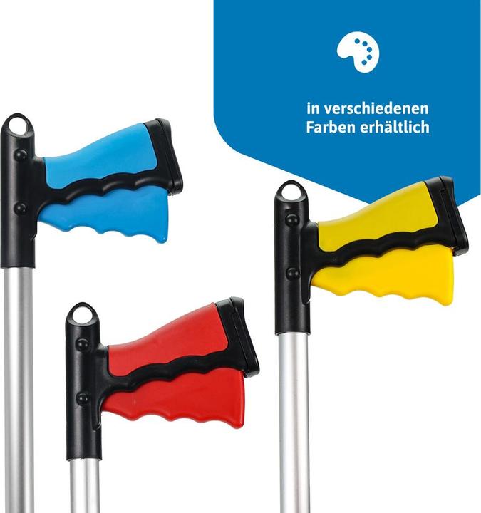 Produktbild Blosta Greifzange Greifer Rot faltbar 81/42cm Greifer für Senioren, Müllgreifer