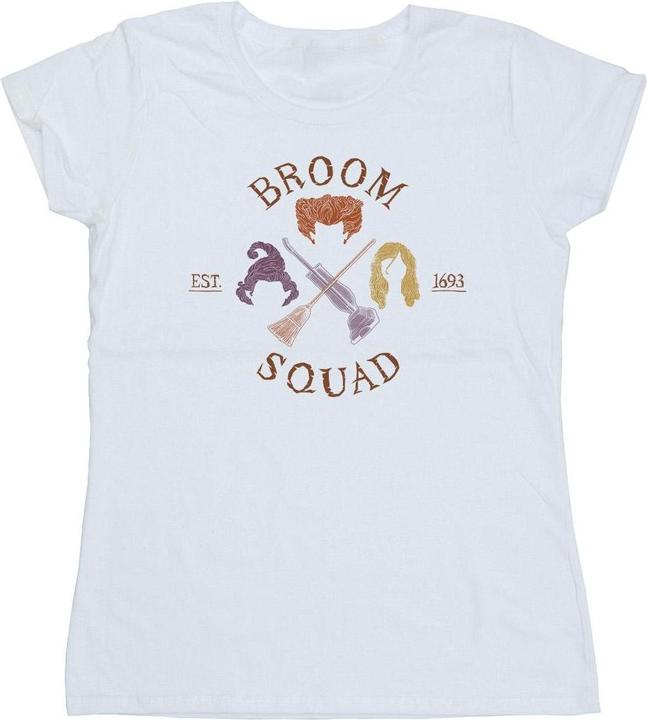 Actual product image Disney Womens/Ladies Hocus Pocus Broom Squad 93 Cotton T-Shirt (XL)