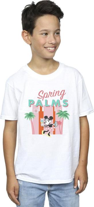 Actual product image Disney Boys Minnie Mouse Spring Palms T-Shirt (116)