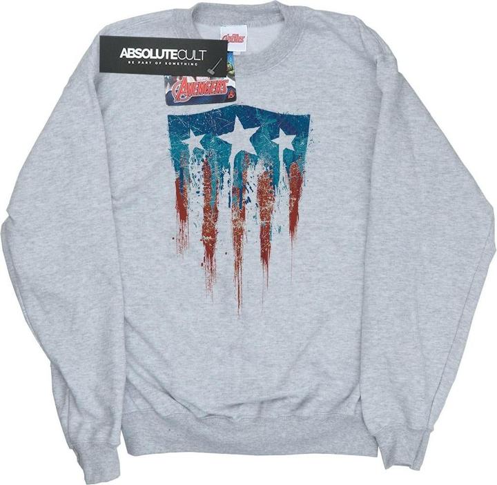 Immagine prodotto Captain America Flag Shield Felpa Ragazzi (116)